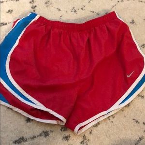 Pink nike shorts